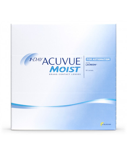 Acuvue 1Day Moist for astigmatism CYL 1.25 (90)